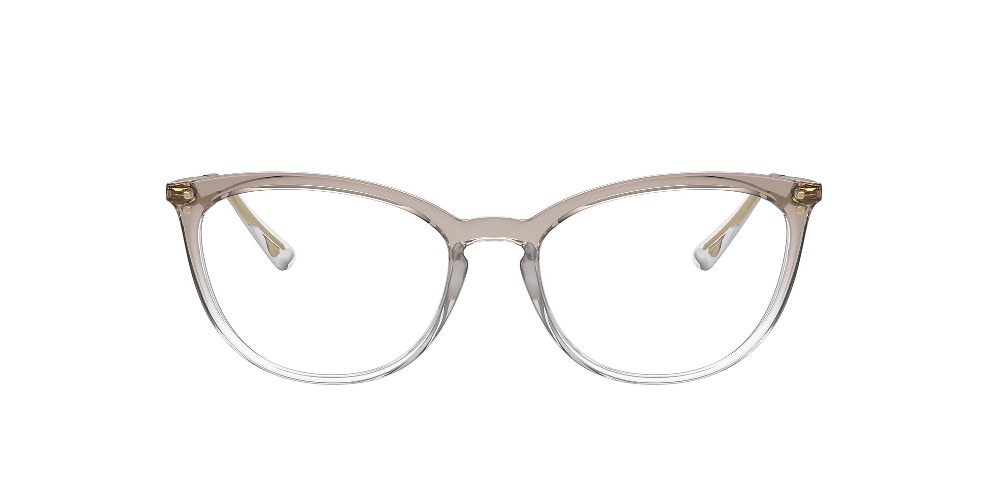 Eyeglasses VO5276 - Brown Gradient Transparent - Demo Lens - Nylon ...
