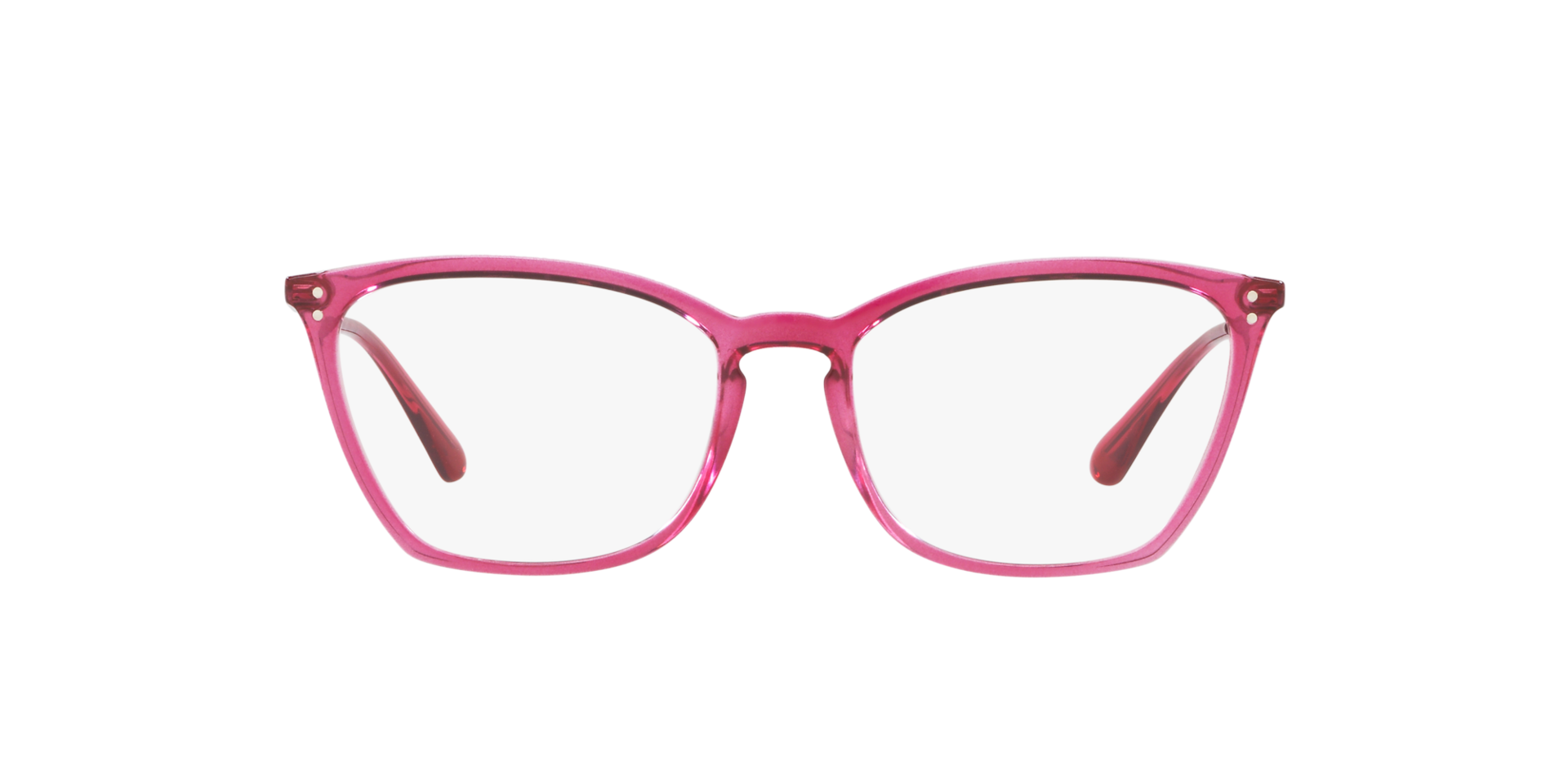 Gafas VO5277 - Top Fucsia Sobre Transparente - Lentes De Demostración -  Nailon \u0026 Propionato | Vogue Nicaragua