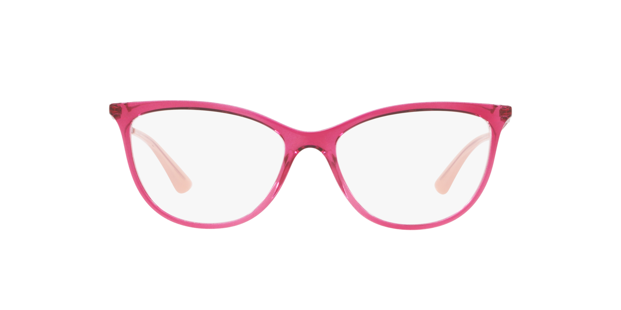 Occhiali da vista VO5239 - Top Fucsia Su Trasparente - Dimostrative - Nylon  \u0026 Propionato | Vogue Italy