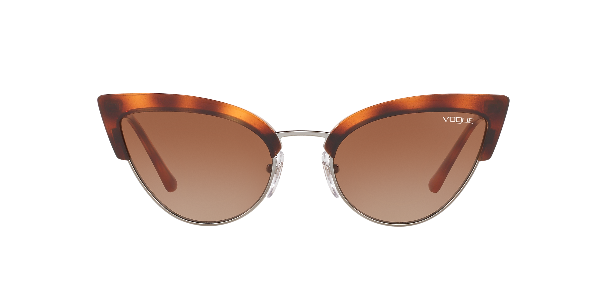 Sunglasses Vo5212s Yellow Havana Brown Gradient Nylon Propionate Vogue United States