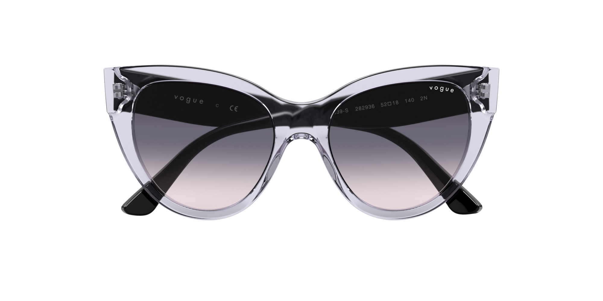 Occhiali da sole VO5339S - Lilla Trasparente - Viola Sfumate - Acetato |  Vogue Italy