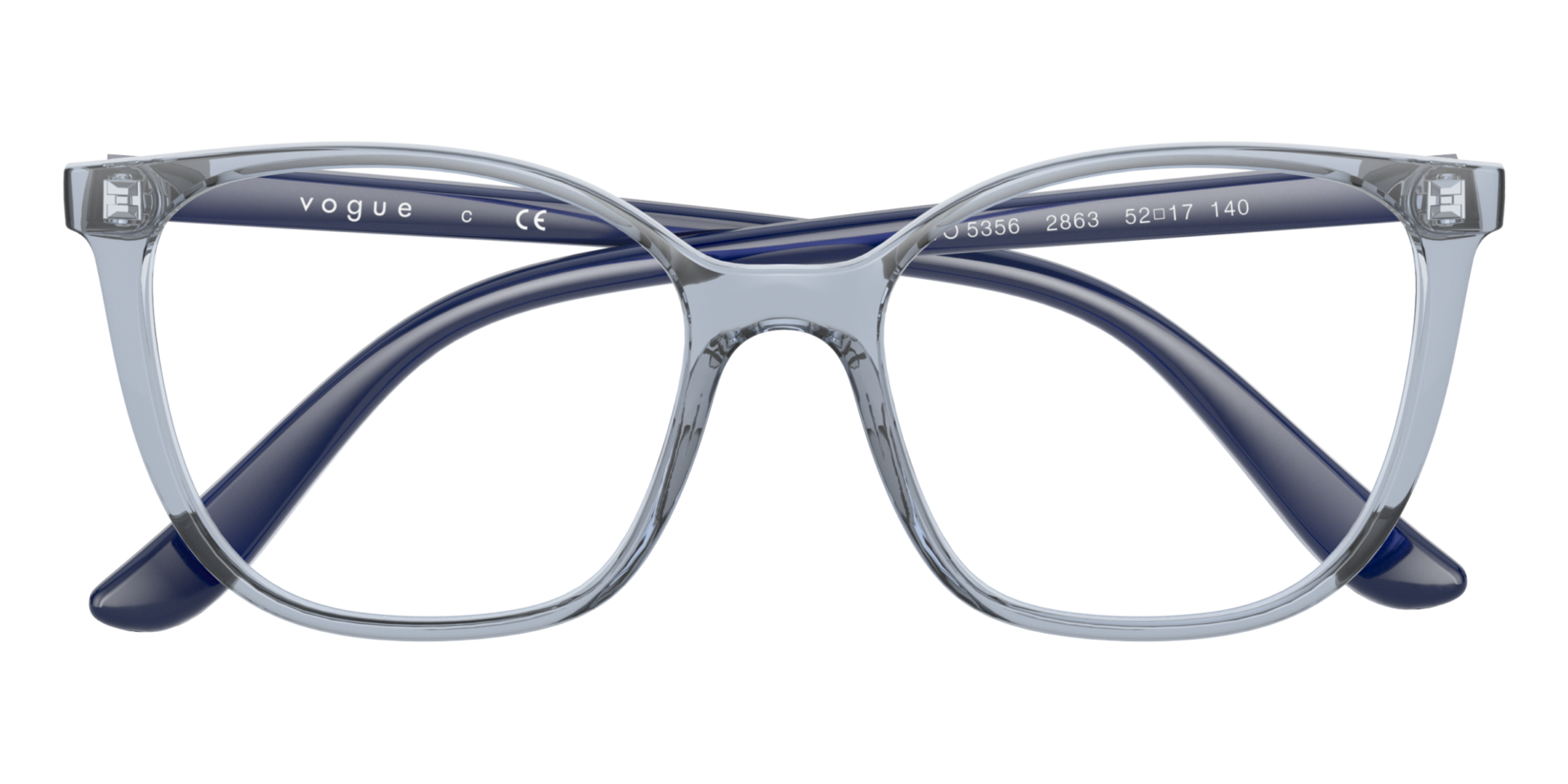 Gafas VO5356 - Azul Transparente - Lentes De Demostración - Nailon \u0026  Propionato | Vogue Nicaragua