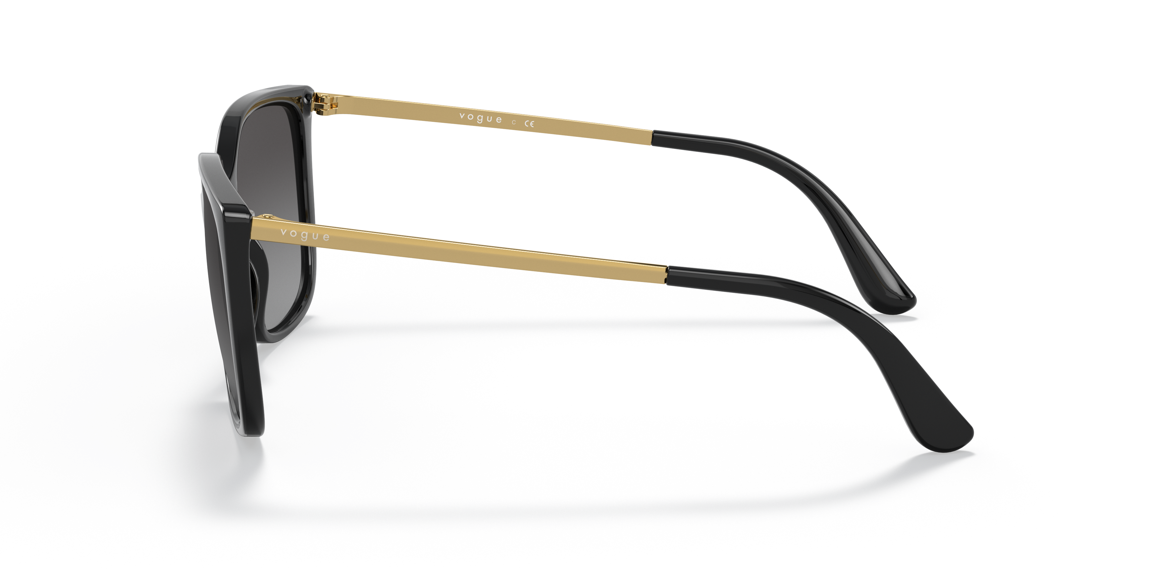 Sonnenbrillen - Schwarz - Grau Verlaufstönung - Metall | Vogue Germany