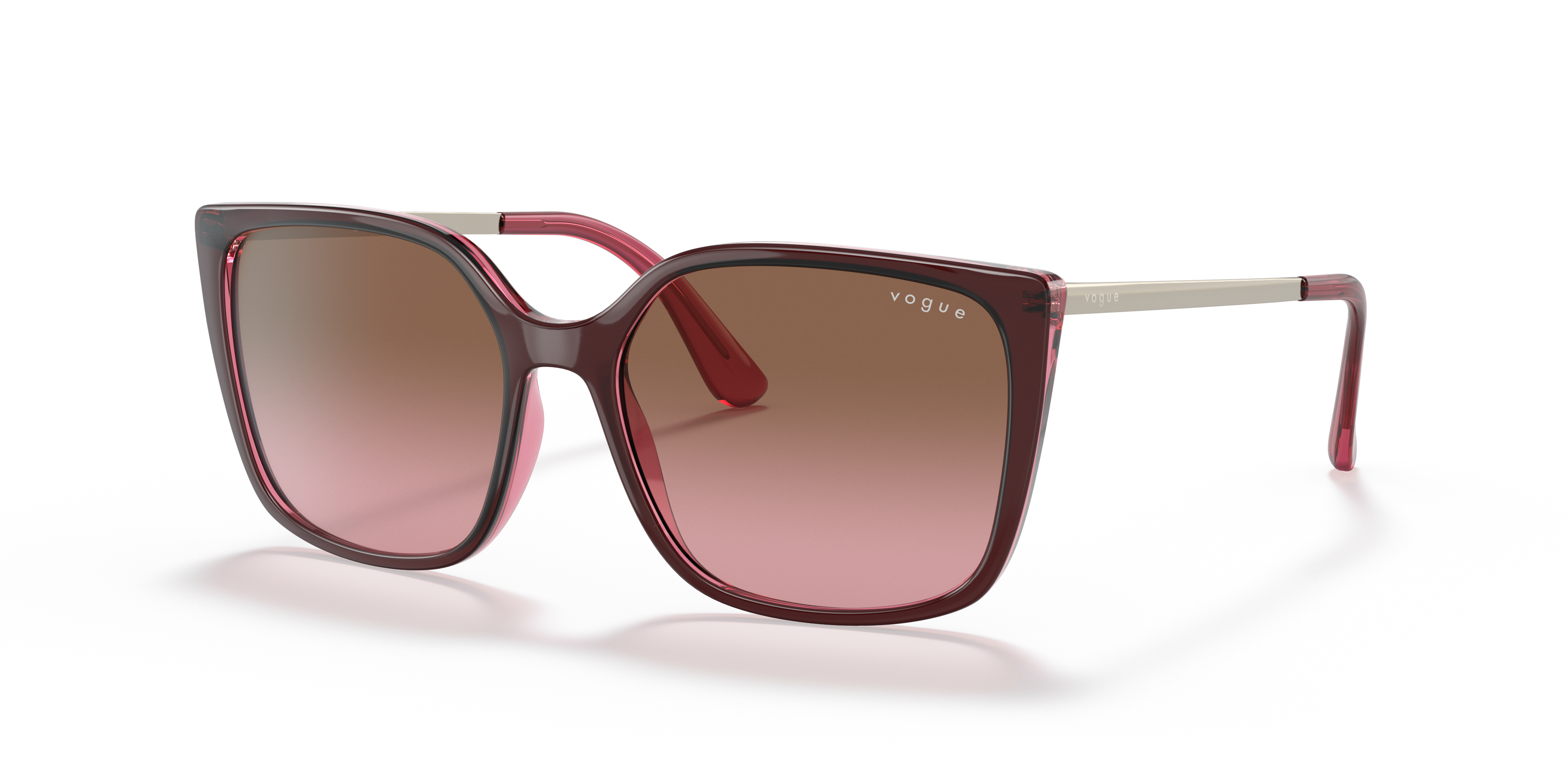 Occhiali da sole VO5353S - Rosso - Rosa Sfumate - Metallo | Vogue Italy