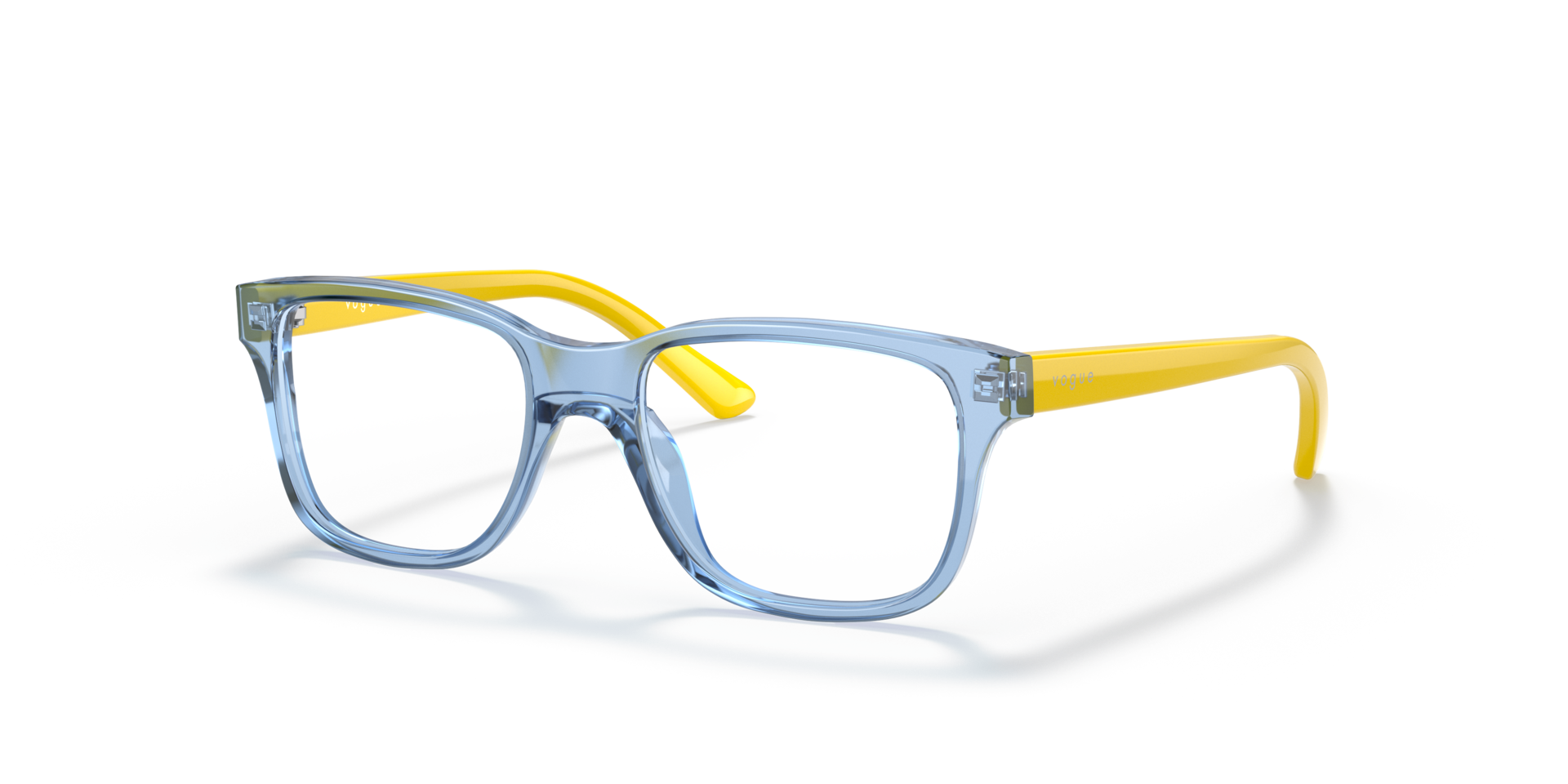 Gafas - Azul Transparente - Lentes De Demostración - Acetato | Vogue Panama