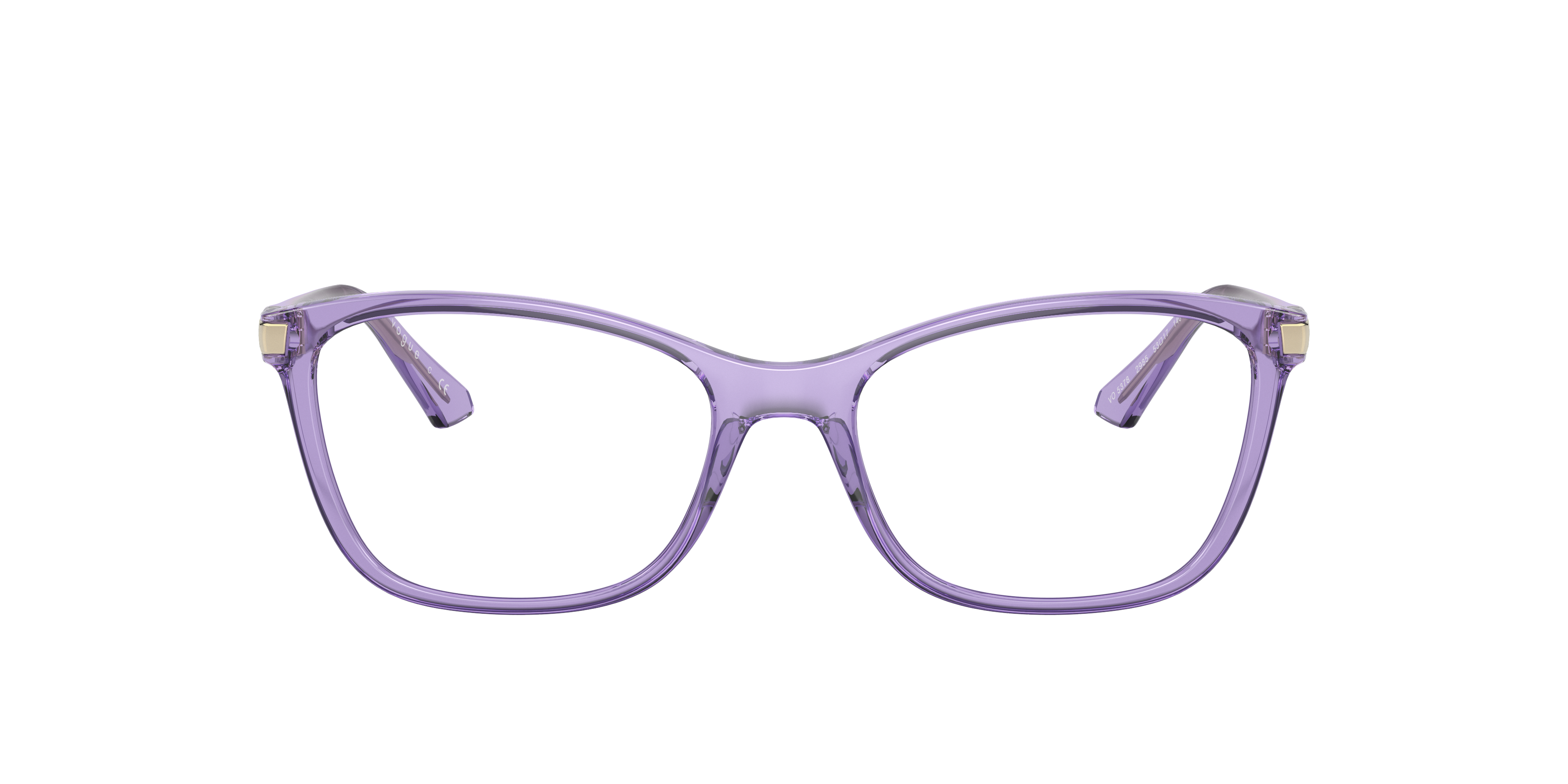 Occhiali da vista VO5378 - Violetto Trasparente - Dimostrative - Nylon \u0026  Propionato | Vogue Italy